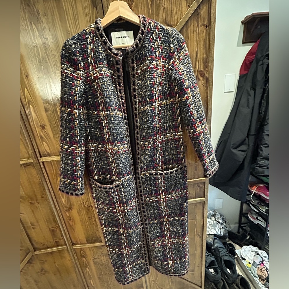 MISS SIXTY milano tweed coat